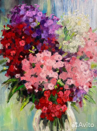 Картина с цветами