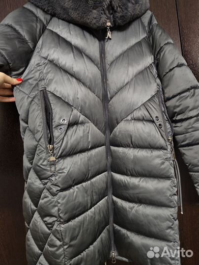 Пуховик женский зимний 52-54