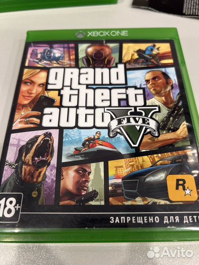 Gta 5 xbox one диск