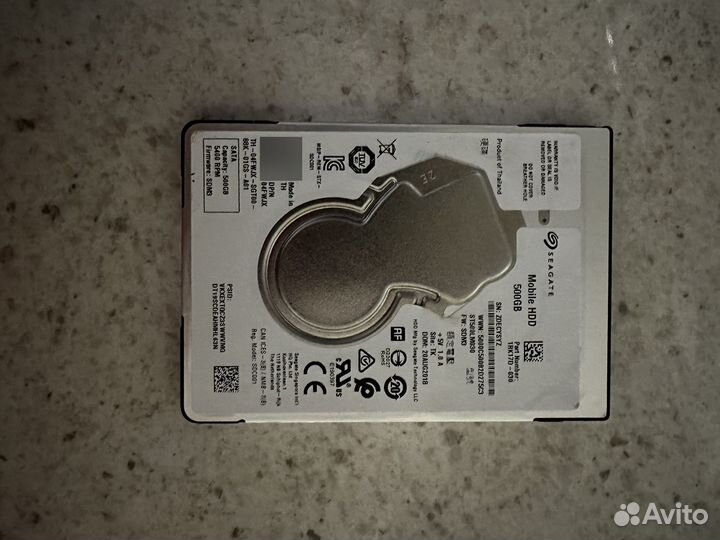 Жесткие диски hdd на 500гб и на 1тб