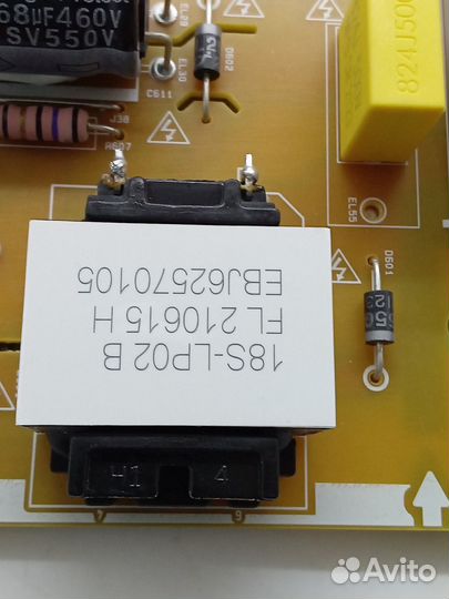 Блок питания EAX68284302 (1.0) телевизора LG 55UP7