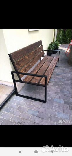 Скамья садовая