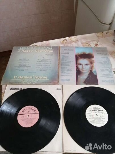 Виниловые пластинки СССР