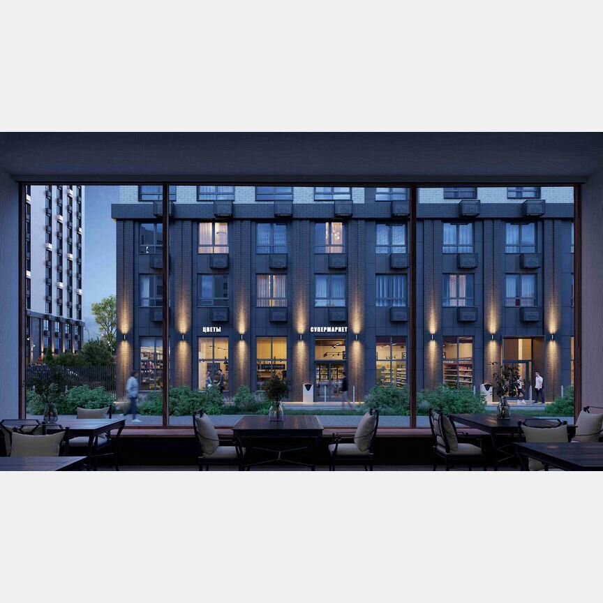 1-к. квартира, 35,8 м², 24/25 эт.