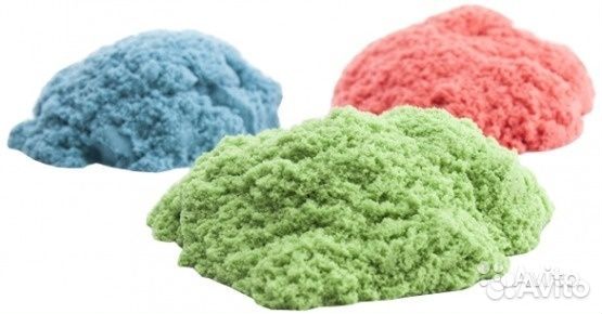 Кинетический волшебный песочек в баночках, 120 гр