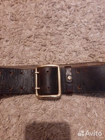Ремень кожаный офицерский СССР