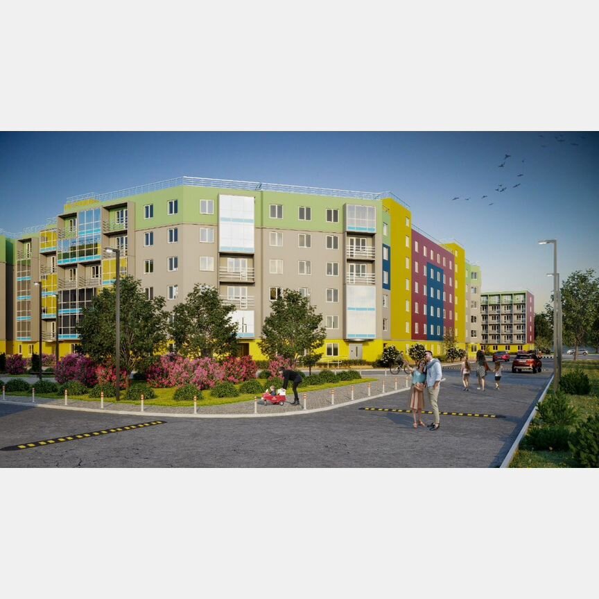 Квартира-студия, 25,2 м², 1/3 эт.