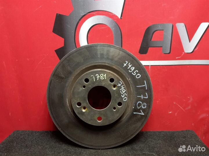 Диск тормозной (передний) honda CR-V RD8