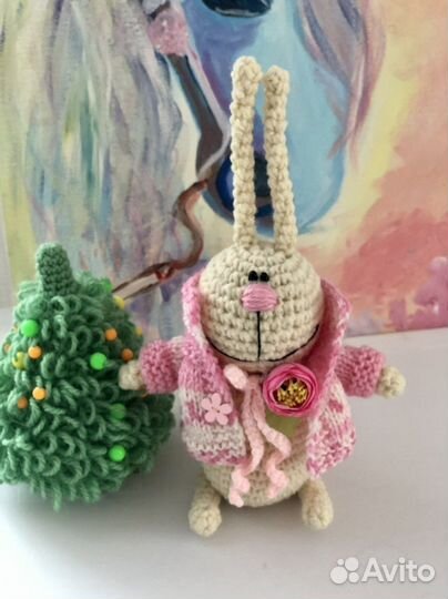 Зайчик. Ручная работа
