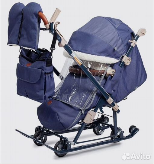 Санки коляска ника 7-8