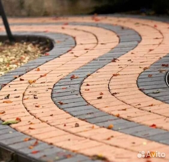 Одноцветная брусчатка / Тротуарная плитка