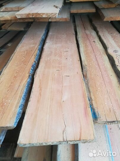 Необрезная доска 1 метр из сухостойной сосны Келло