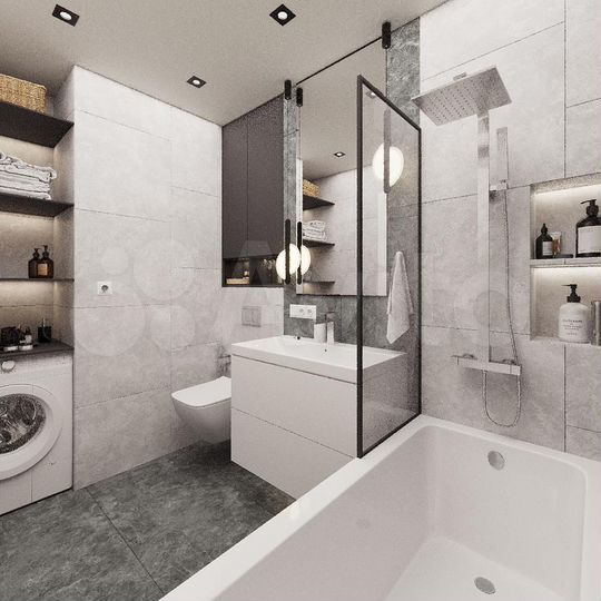 2-к. квартира, 52,4 м², 12/32 эт.