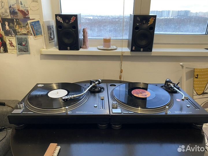Technics sl 1200 mk5 (2) + pioneer djm-400