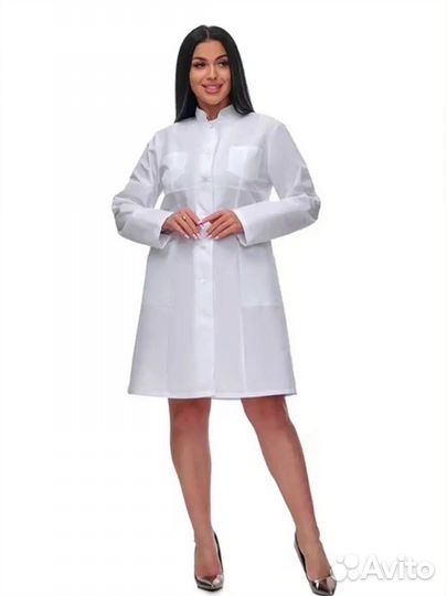 Новый медицинский халат, р. 50