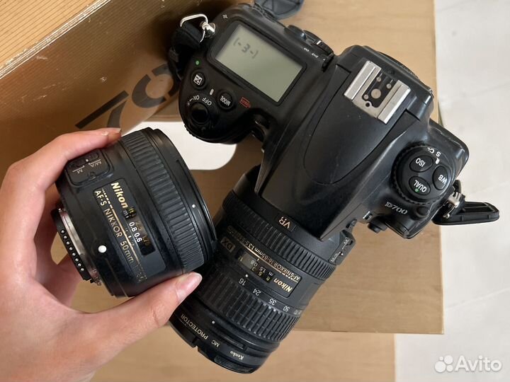 Зеркальный фотоаппарат nikon d700
