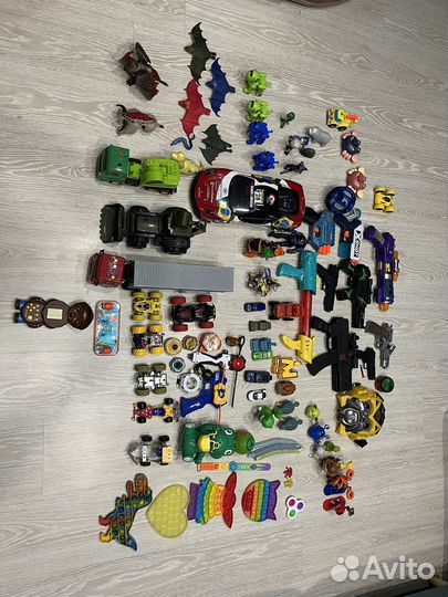 Игрушки пакетом