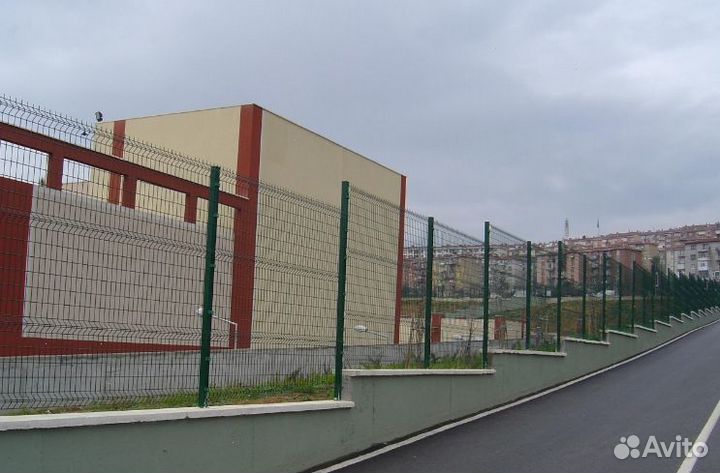 Забор из 3D сетки 40 метров