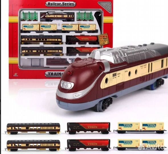 Игрушка железная дорога