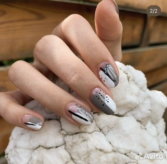 Маникюр с укреплением