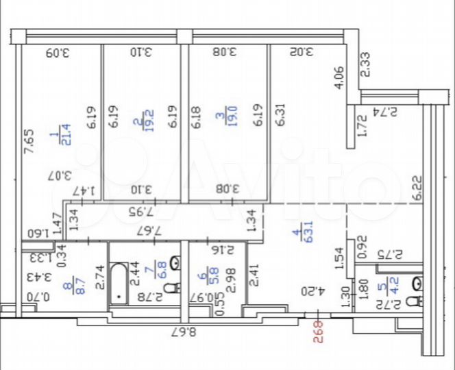 Офис, 148.2 м²