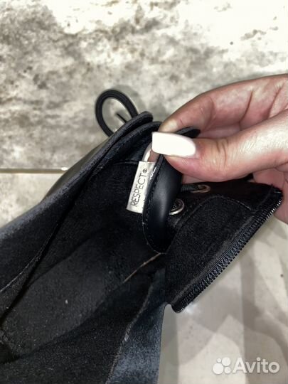 Ботинки кожанные 37р