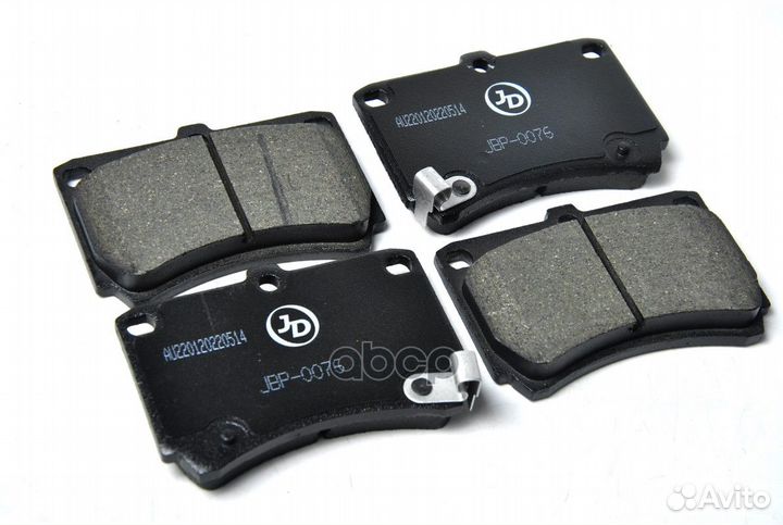 Колодки тормозные, передние D3062MH JBP0076 Jus