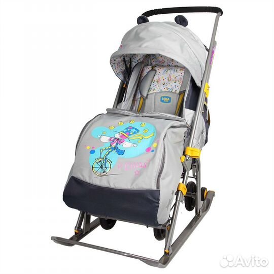 Санки коляска Ника 7