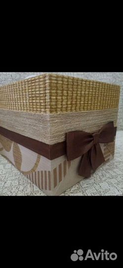 Коробка. Органайзер. Картонаж, декупаж