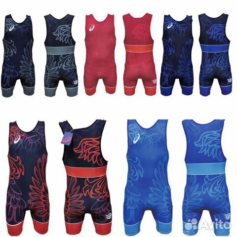 Борцовское трико Асикс