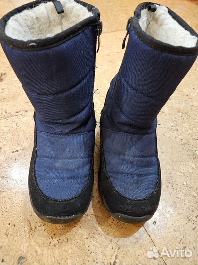 Сапоги зимние на мальчика 28 р