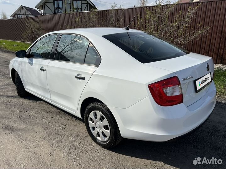 Skoda Rapid 1.6 МТ, 2017, 81 873 км