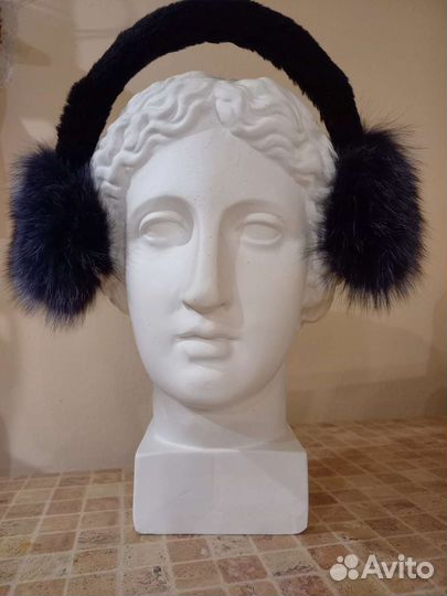 Меховой ободок