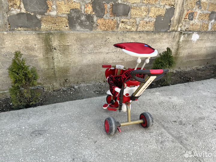 Детский велосипед коляска