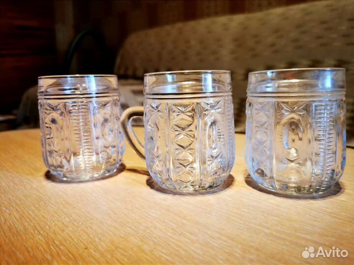 Рюмки и кружки СССР хрусталь