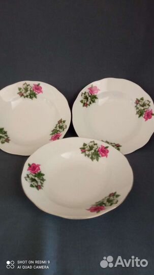 Тарелки времён СССР старый китай