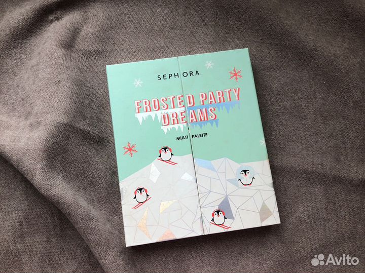 Палетка теней sephora