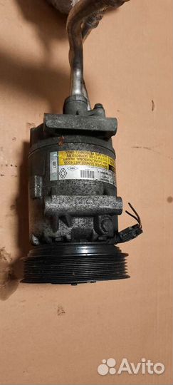 Рено Меган2 Сценик 2 компрессор кондиционера б/у