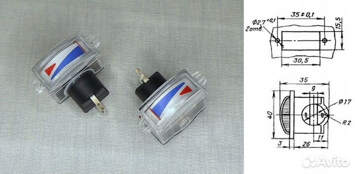 М4284 индикатор стрелочный СССР (2шт )