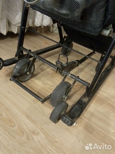 Детские санки коляска ника