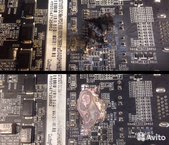 Ремонт обслуживание видеокарт/ реболл