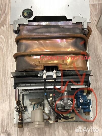 Газовая колонка нева 5514 на запчасти