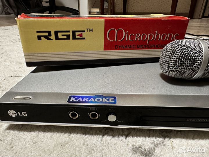 Dvd плеер с караоке lg