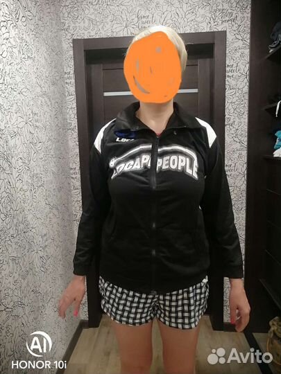 Спортивная кофта на молнии (олимпийка) 48-50 р