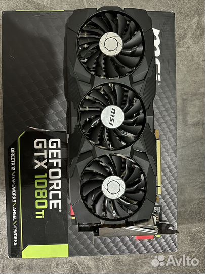 Видеокарта gtx 1080 ti 11 gb