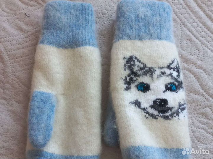 Варежки длина 24см