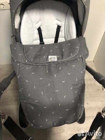 Коляска 2 в 1 adamex reggio