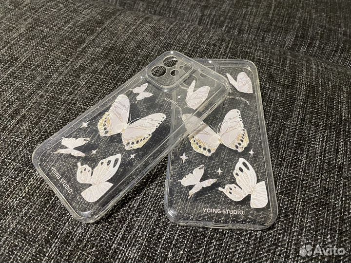 Чехол на iPhone 12 прозрачный