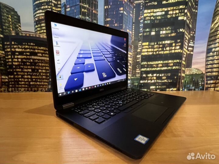 Ноутбук Dell E 7470 IPS, Core i5, SSD256, 8GB