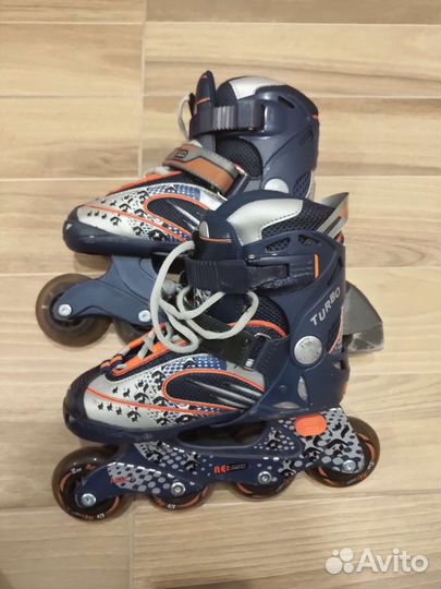 Роликовые коньки детские раздвижные
